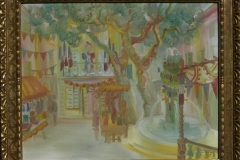 07- La fête aux Toucas, 1975, huile sur toile, 60 x 73 cm, Coll. Univers Mentor, Solliès-Toucas